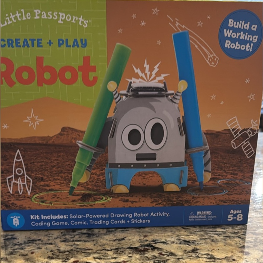 Create and play robot
